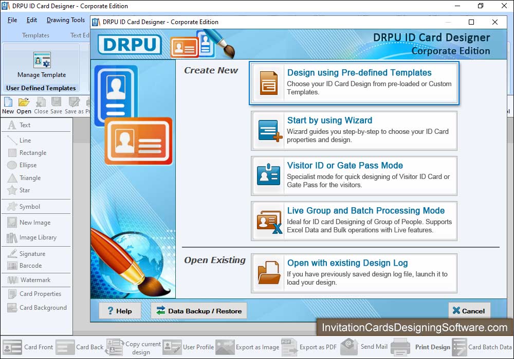 ID Card Design - Corporate Edition Select templates