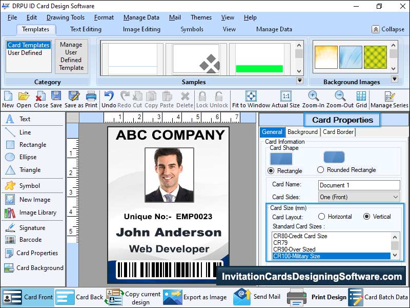 ID Cards Designing Software software