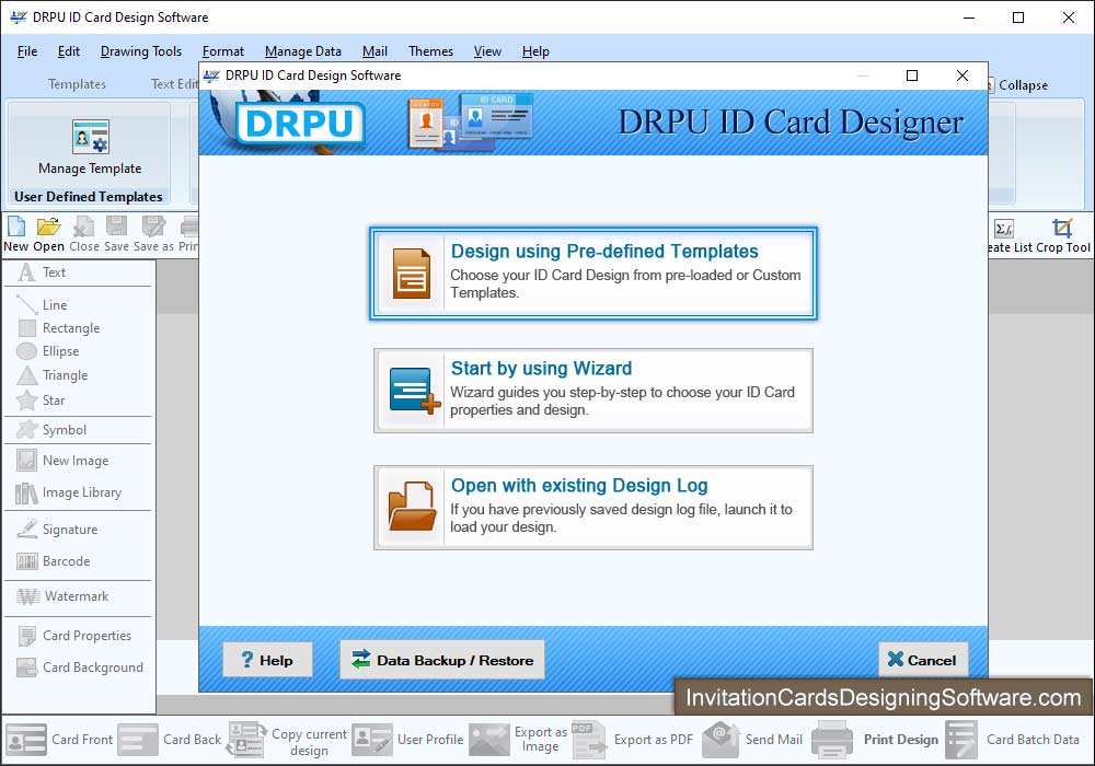 ID Cards Designing Start With Template