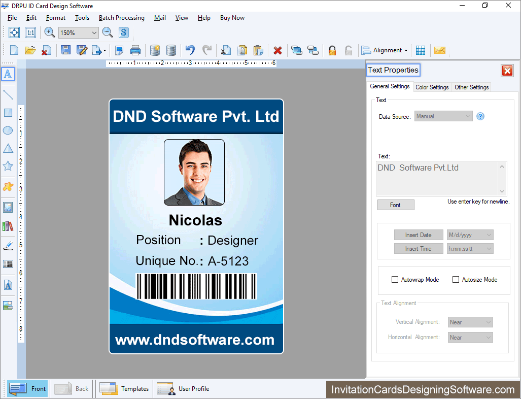 ID Cards Designing Software