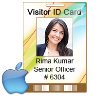 Visitors ID Cards Maker for Mac