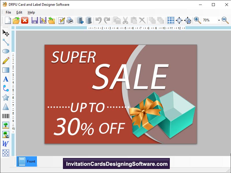 Windows 8 Order Invitation Card Designing Software full